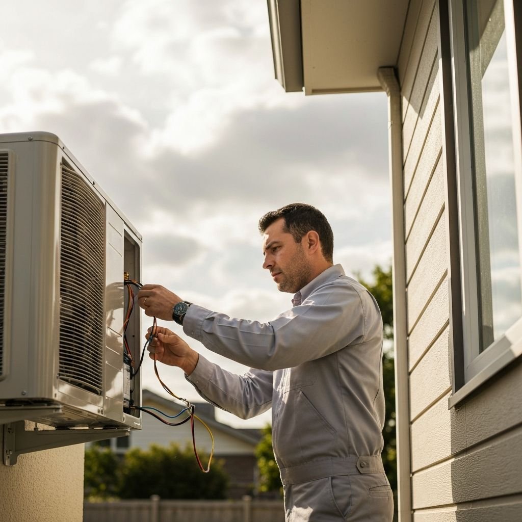 Technicien ClimaControl en intervention